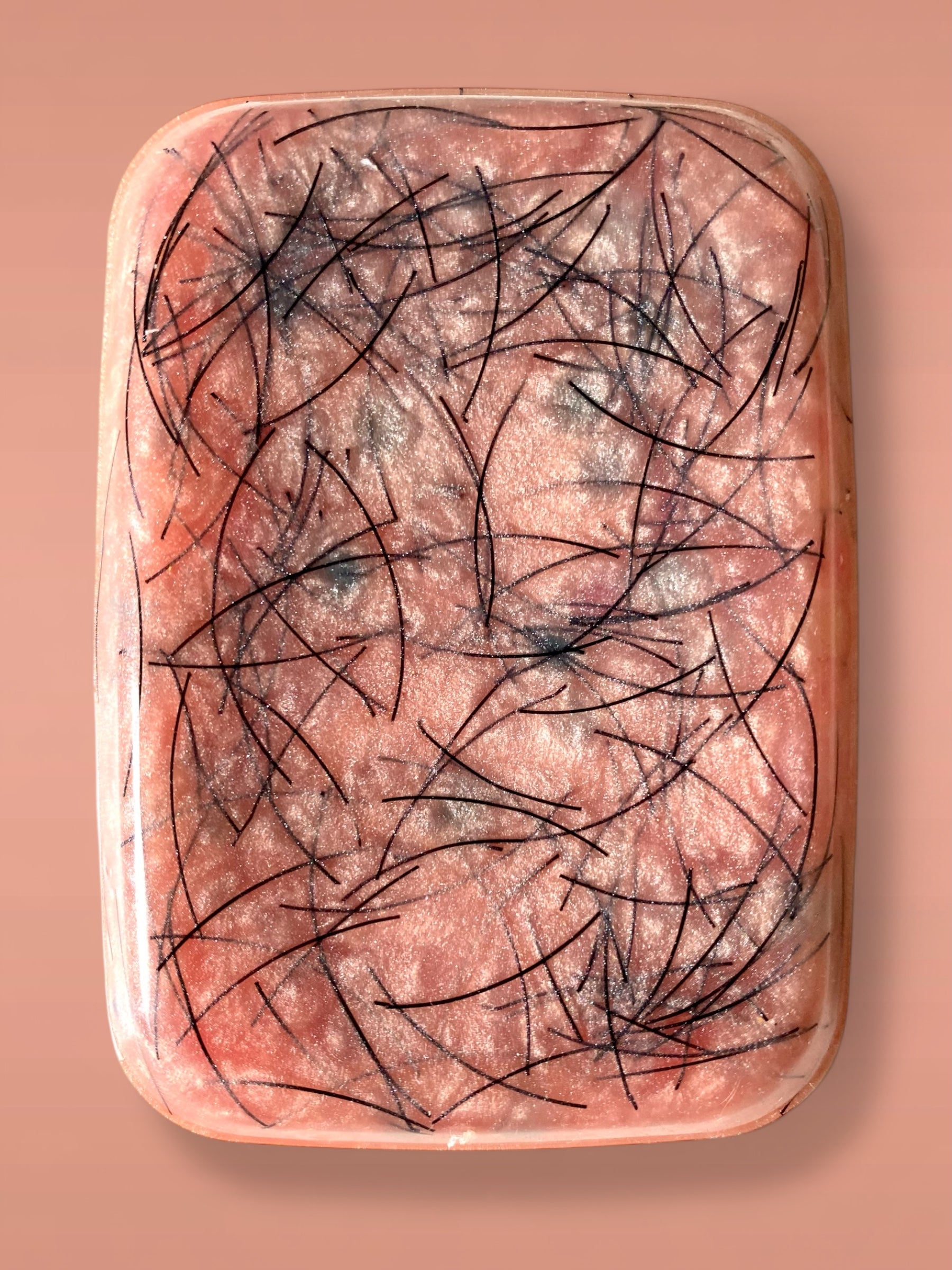 Hair Pulling Pad with Pimples (2-Pack)