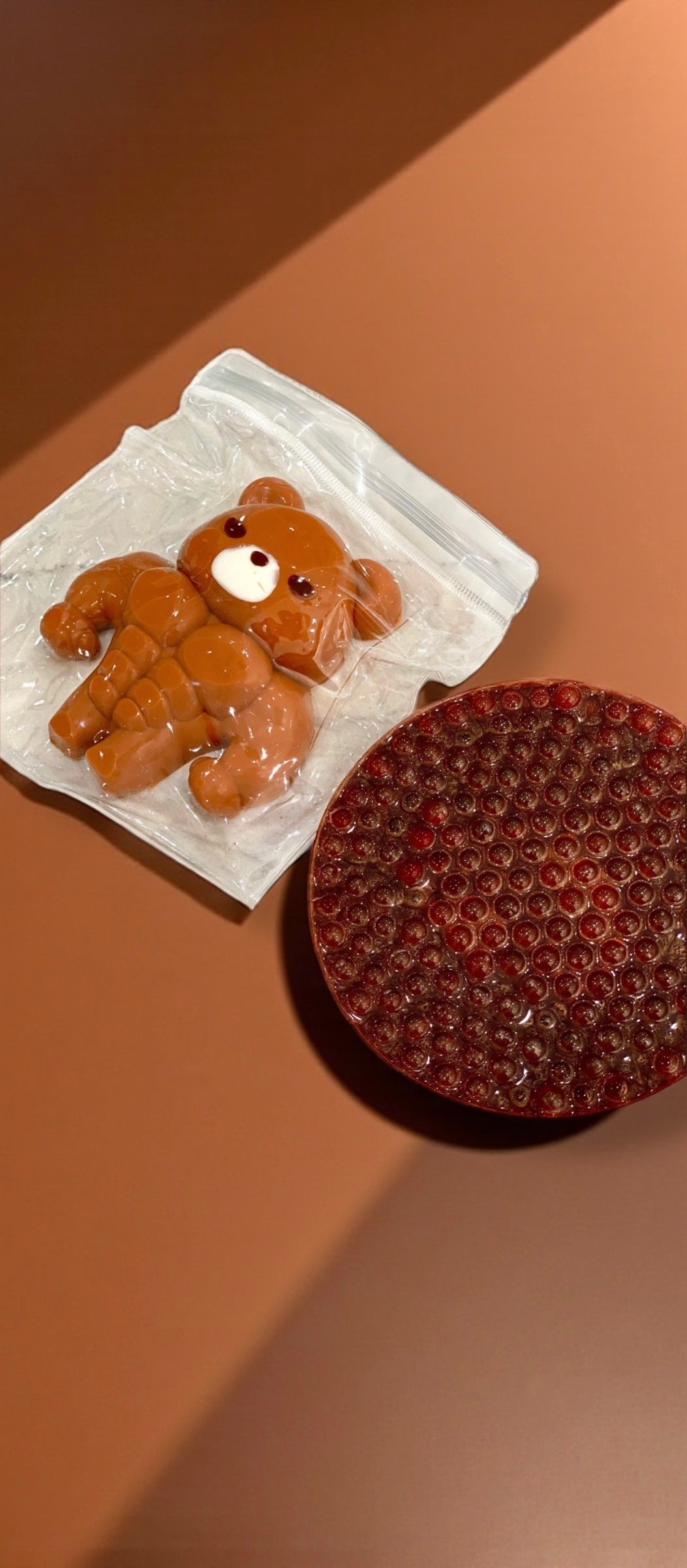 Taba Squishy Fidget Toy Set (Brown)