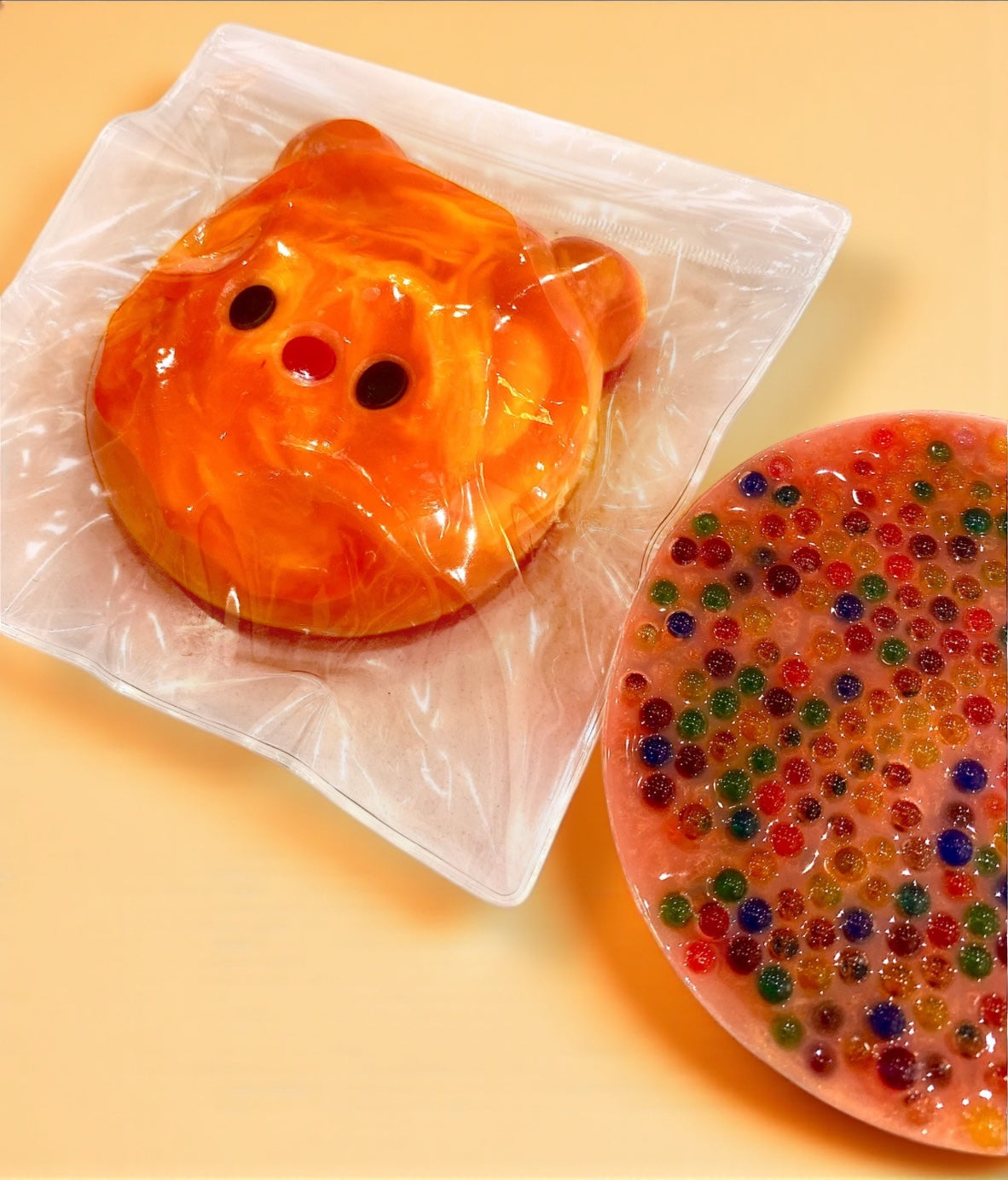 Taba Squishy Fidget Toy Set (Orange)
