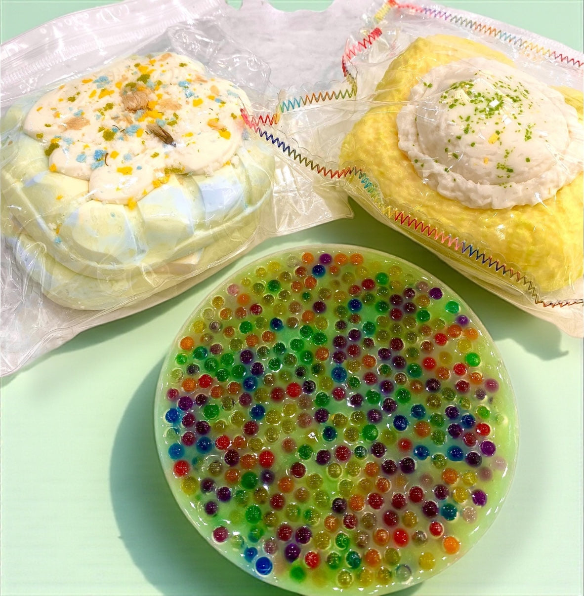 Taba Squishy Fidget Toy Set (Green)