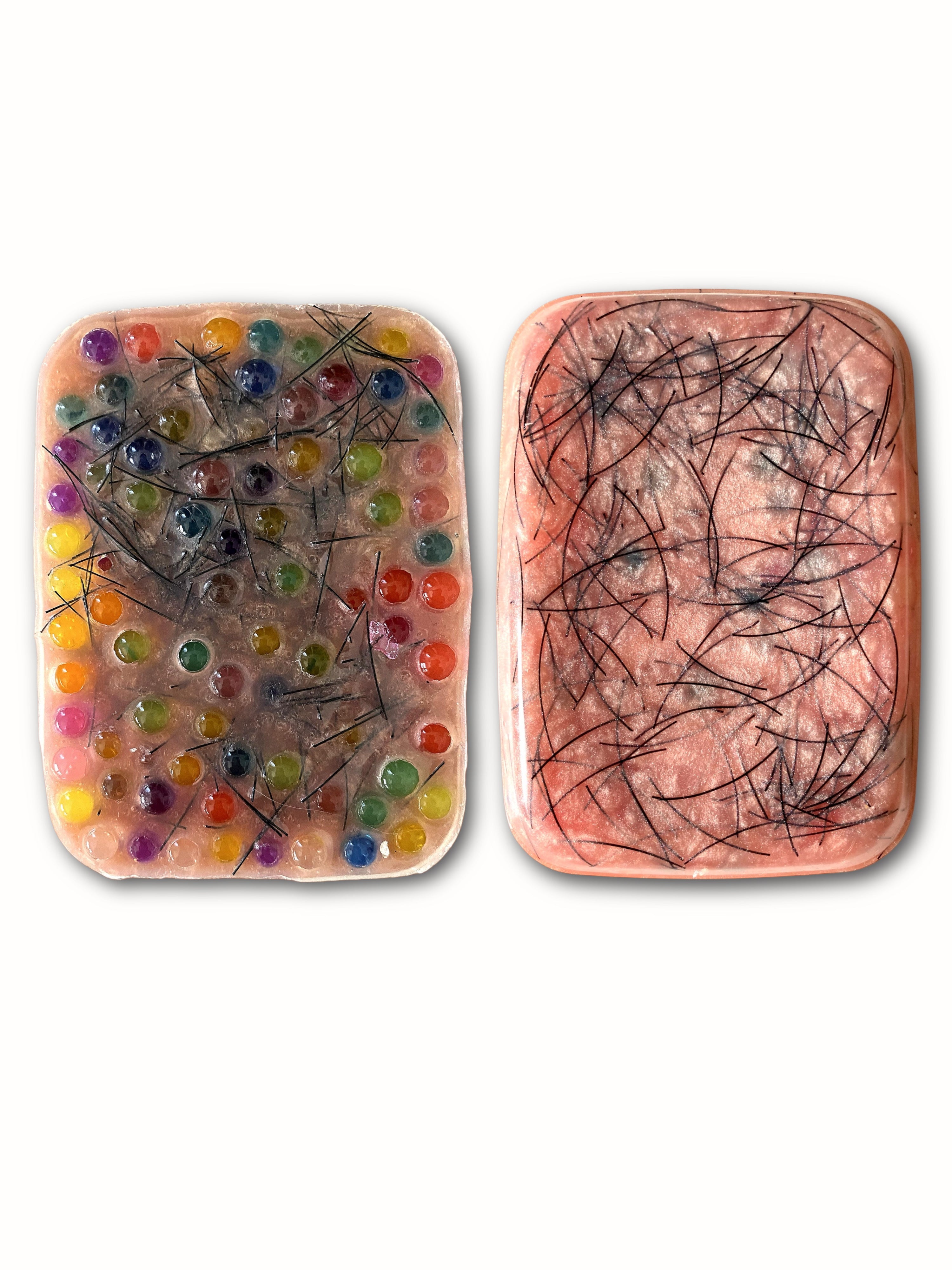 Hair Pulling Pad with Pimples (2-Pack)