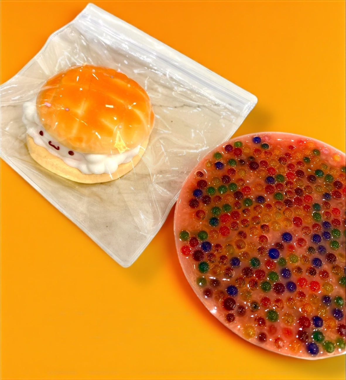 Taba Squishy Fidget Toy Set (Orange)