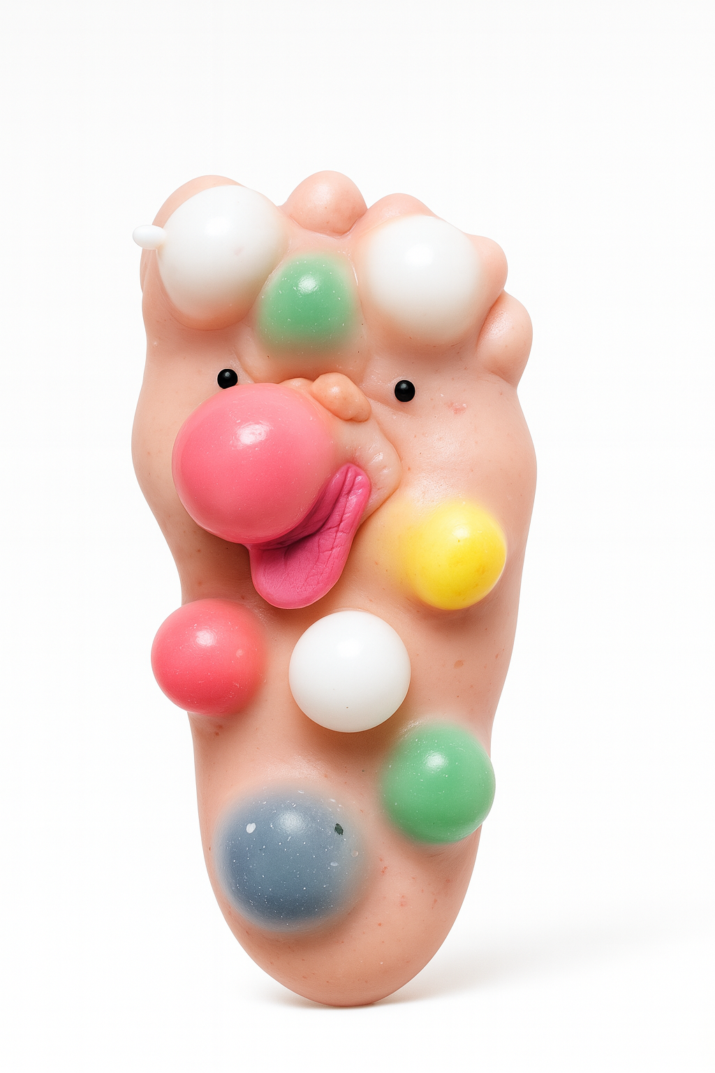 Silly Foot Pimple Popping Fidget Toy Kit