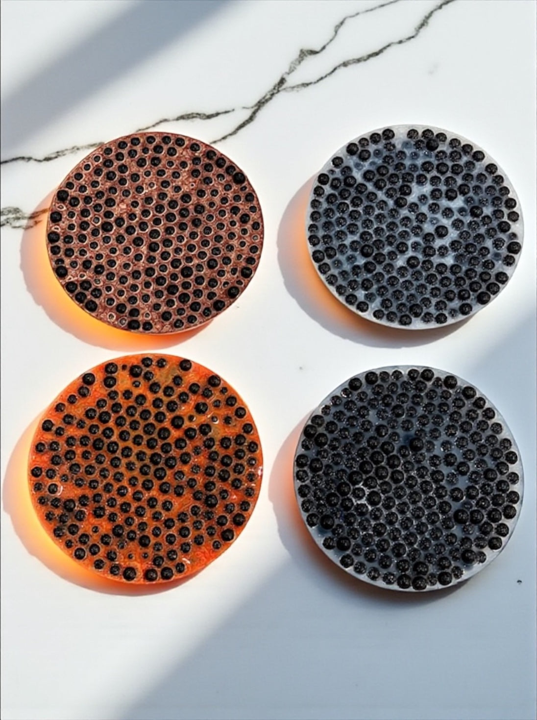 Black Squishy Pimple Popper Fidget Toy