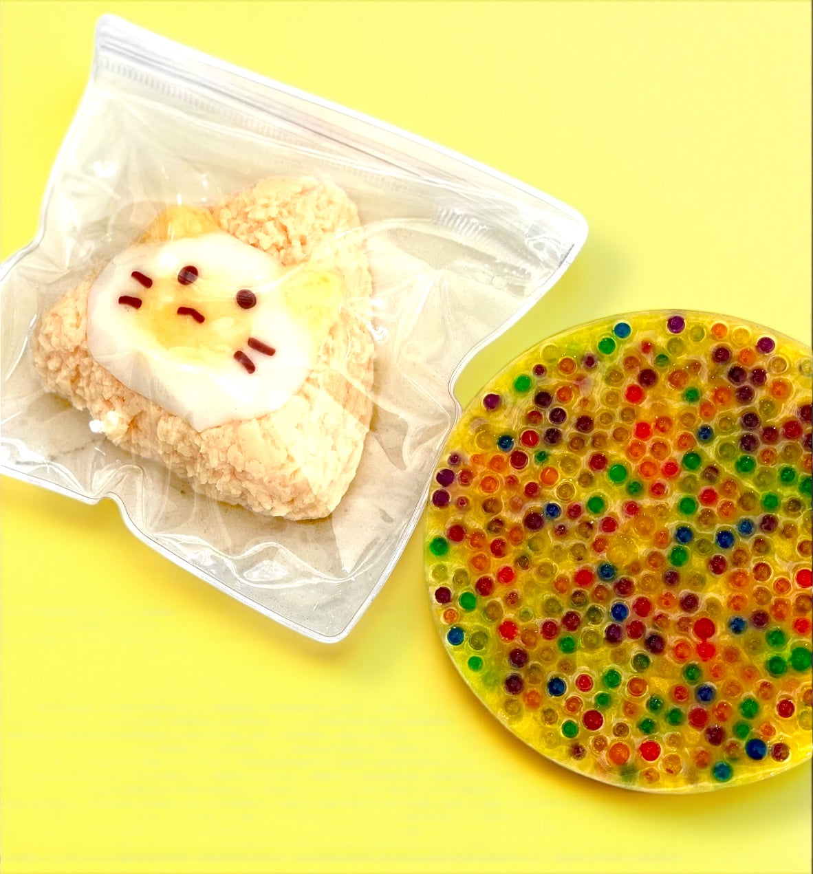 Taba Squishy Fidget Toy Set (Yellow)