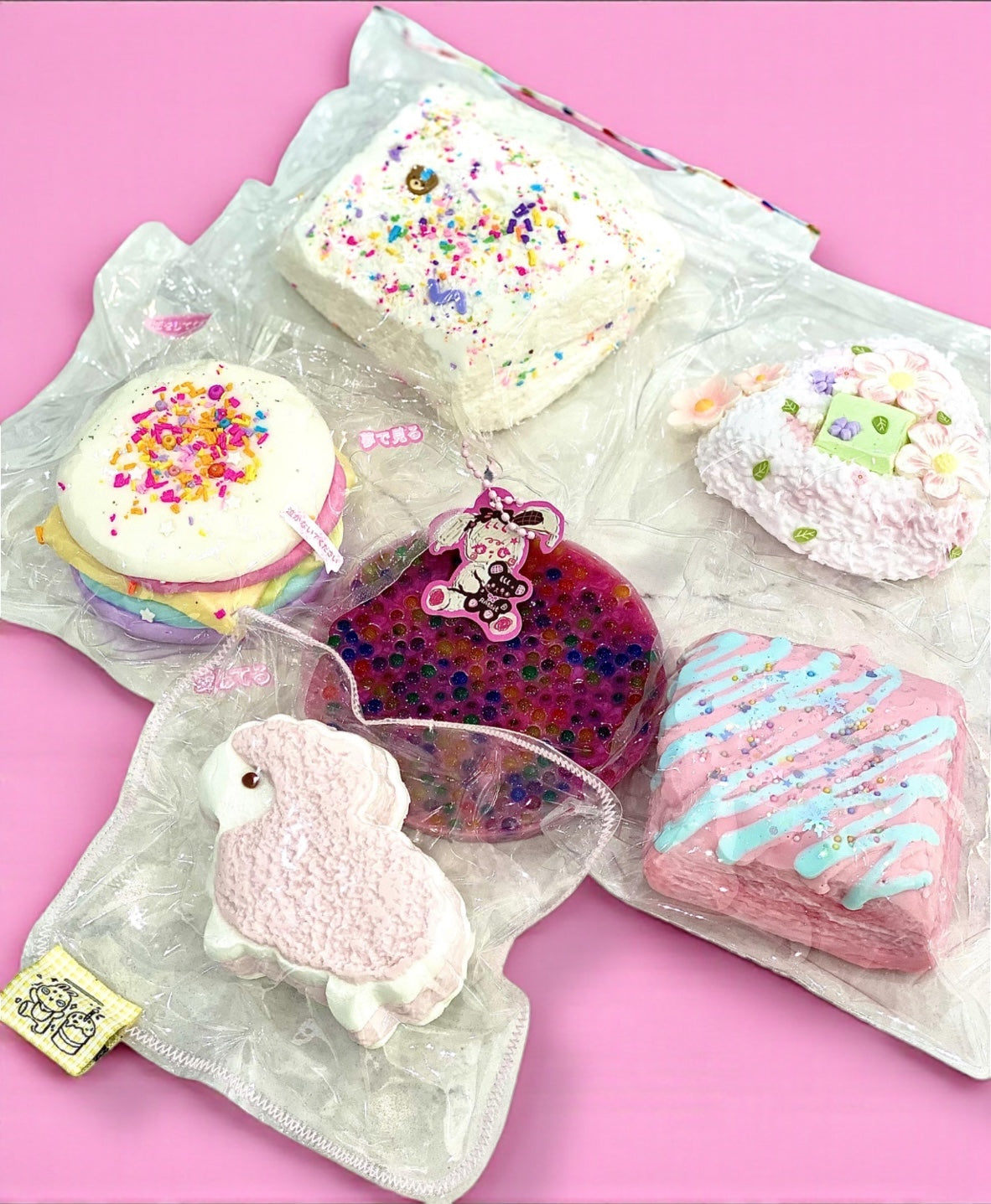 Taba Squishy Fidget Toy Set (Pink)