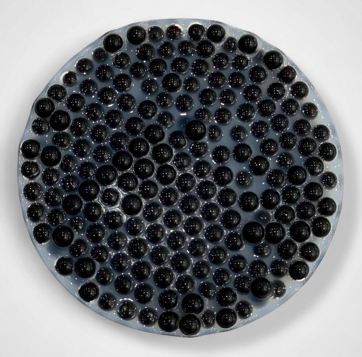 Black Squishy Pimple Popper Fidget Toy